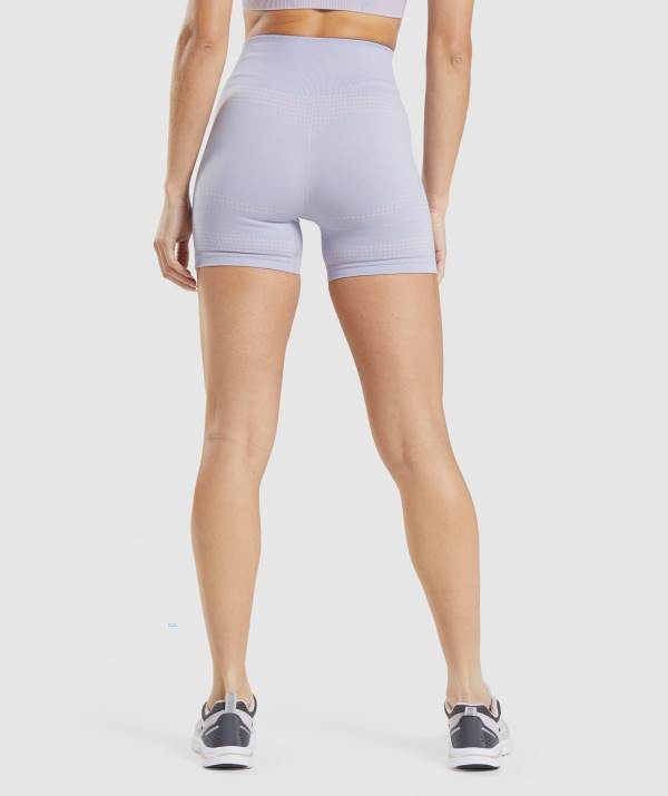 Damske Šortky Gymshark Vital Seamless 2.0 Siva Modre | XC9285704